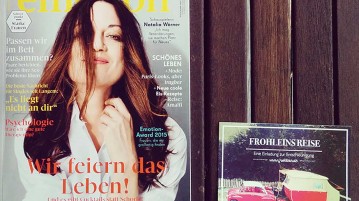 Frohlein in der emotion Ausgabe 08-2015 Emotion Ausgabe Frohlein Entschleunigung 2015